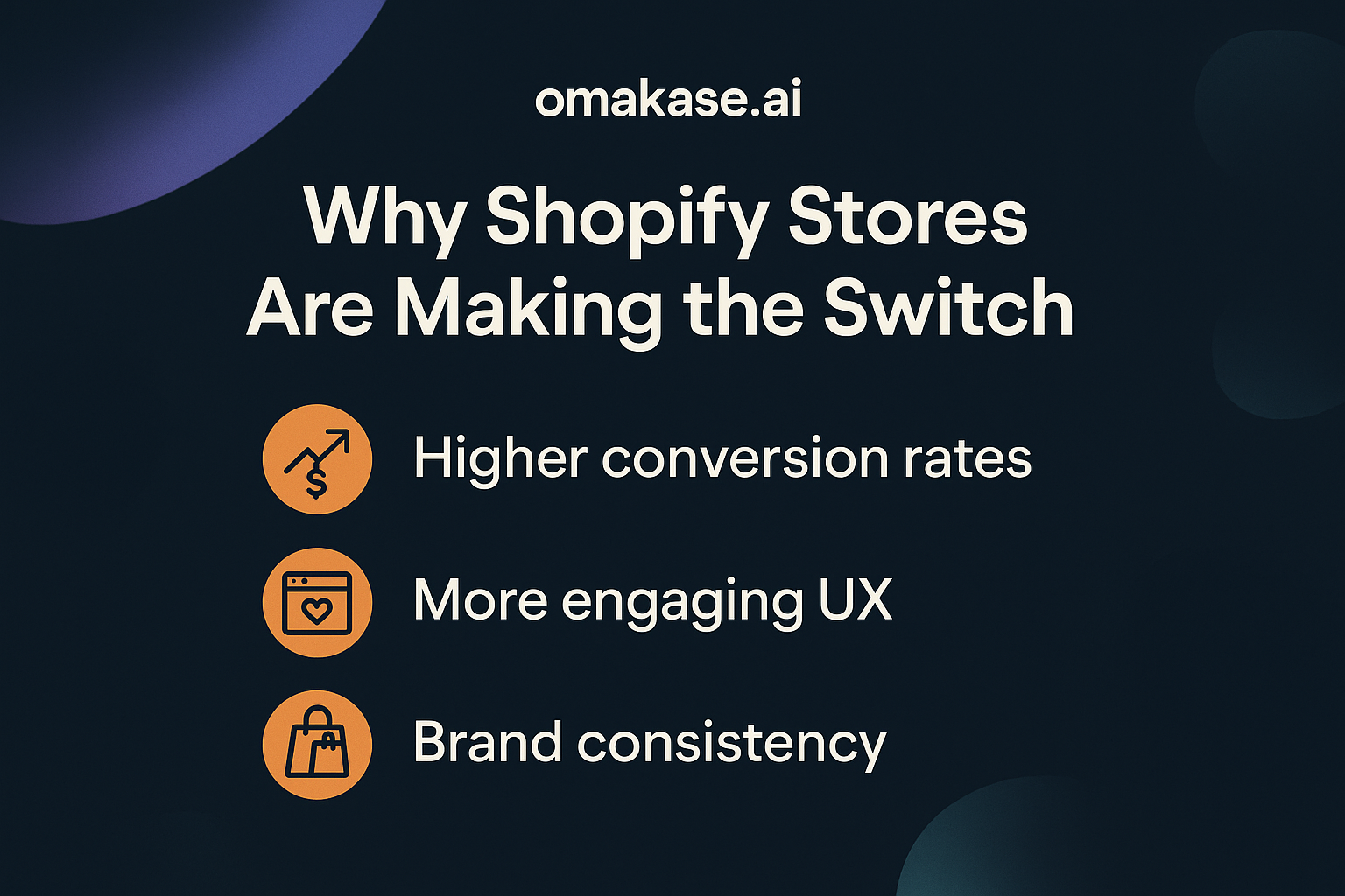 Why make the switch?