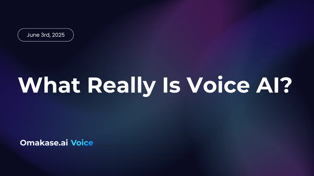 Featured image for What Really Is Voice AI?